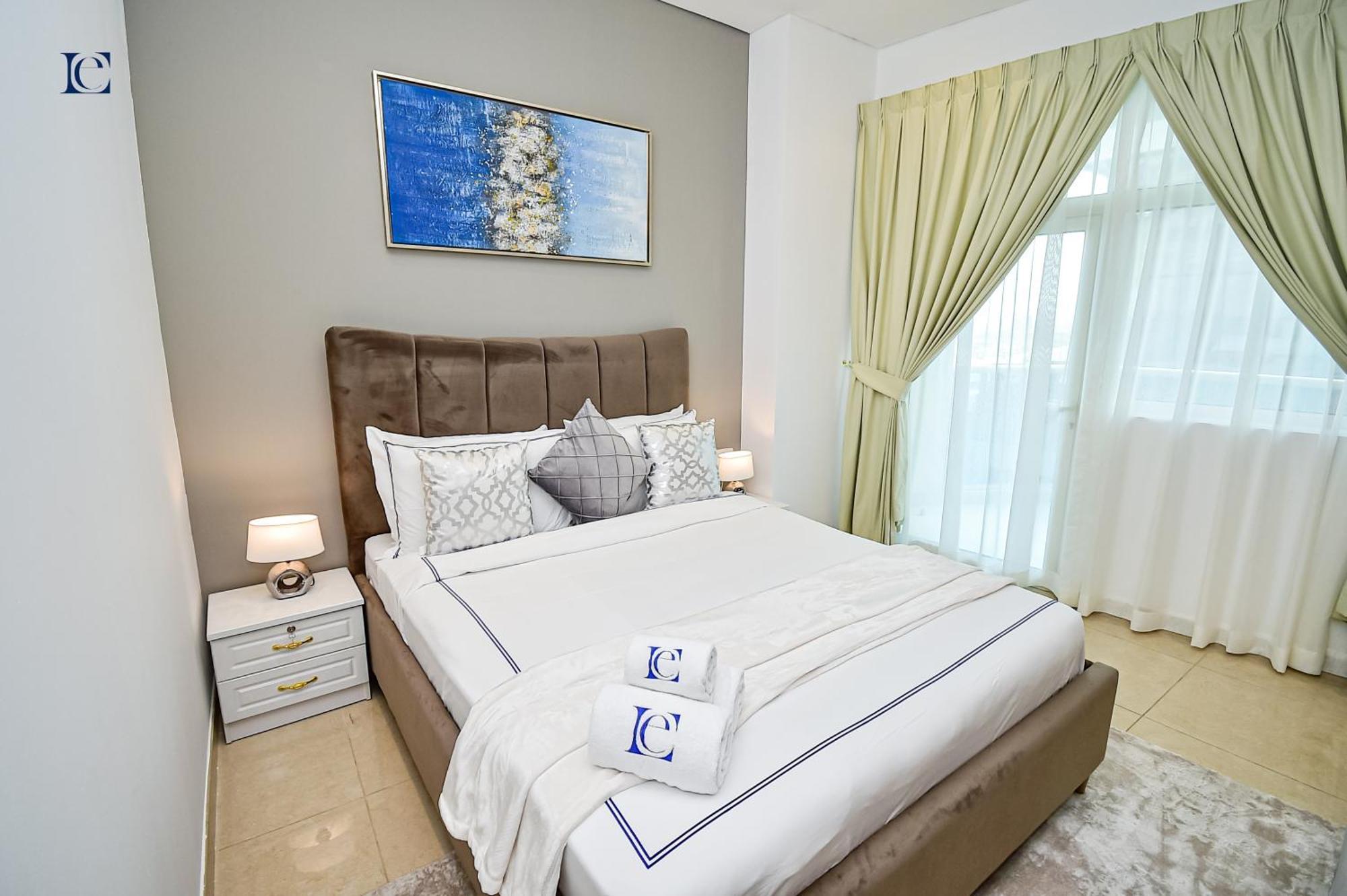 Luxury Escapes - Budget Studio With Balcony, Yacht Bay Marina Дубай Екстер'єр фото